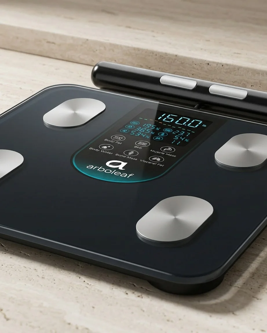 Body composition scale detail view