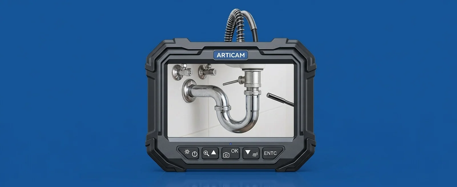 Comparison of different gutter camera models and mounting options