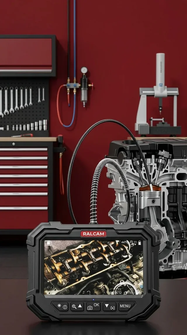 ARTICAM professional inspection camera being used in a workshop