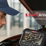 ARTICAM borescope used for car engine inspection