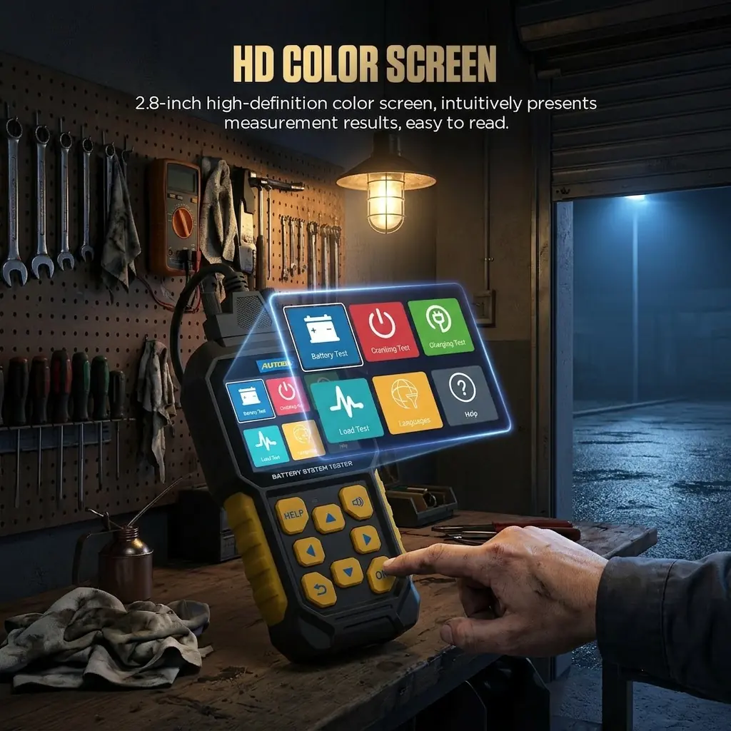 Customer review photo of AUTOOLUK tool in use during a late workshop session