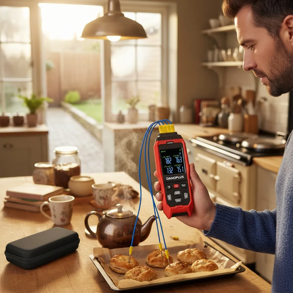 DANOPLUS product in a cosy kitchen baking setting