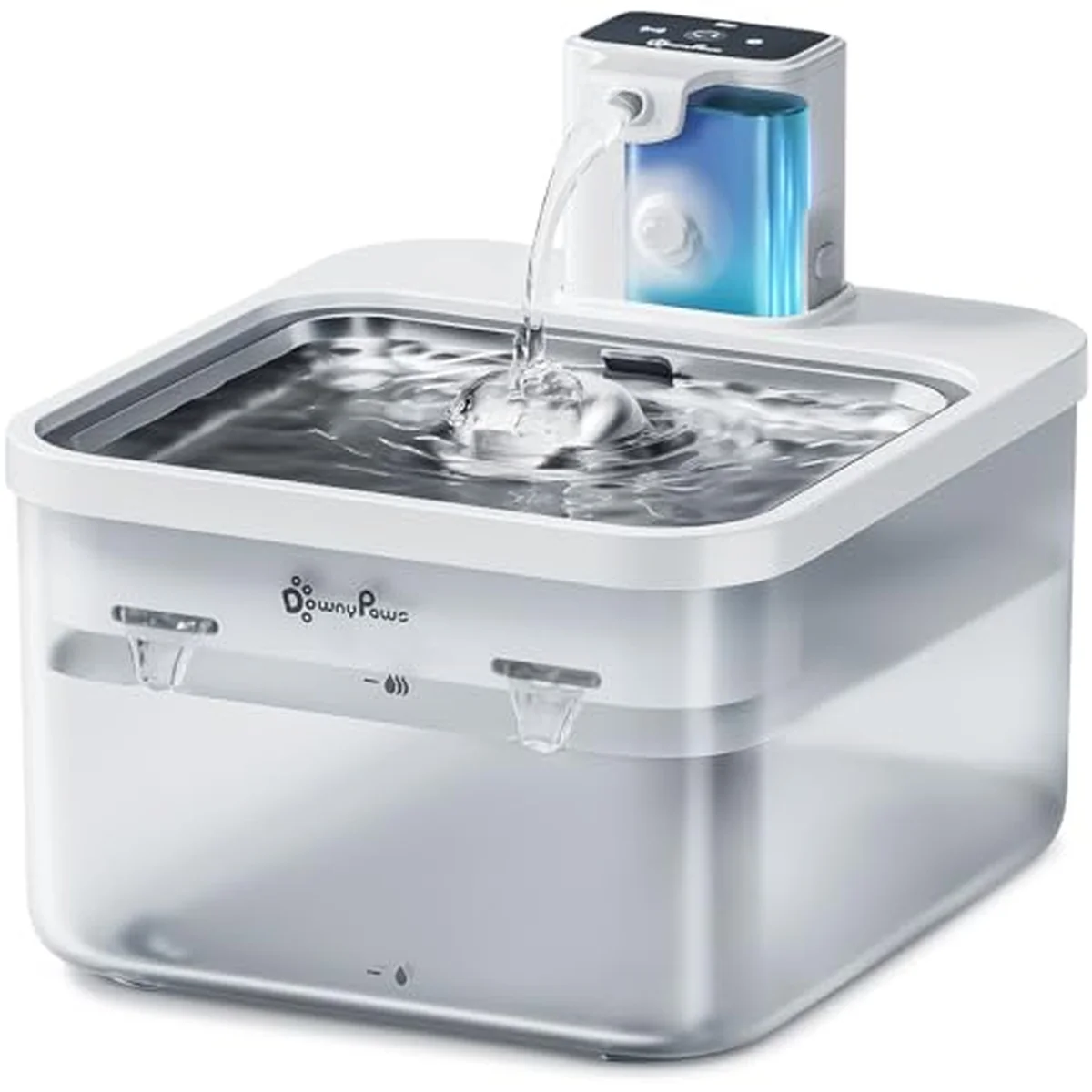 Key features of the DownyPaws wireless cat fountain