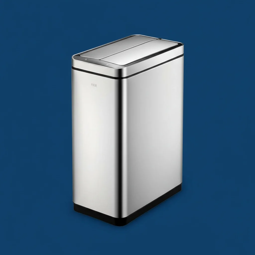 High-end kitchen bin representing a smart home investment