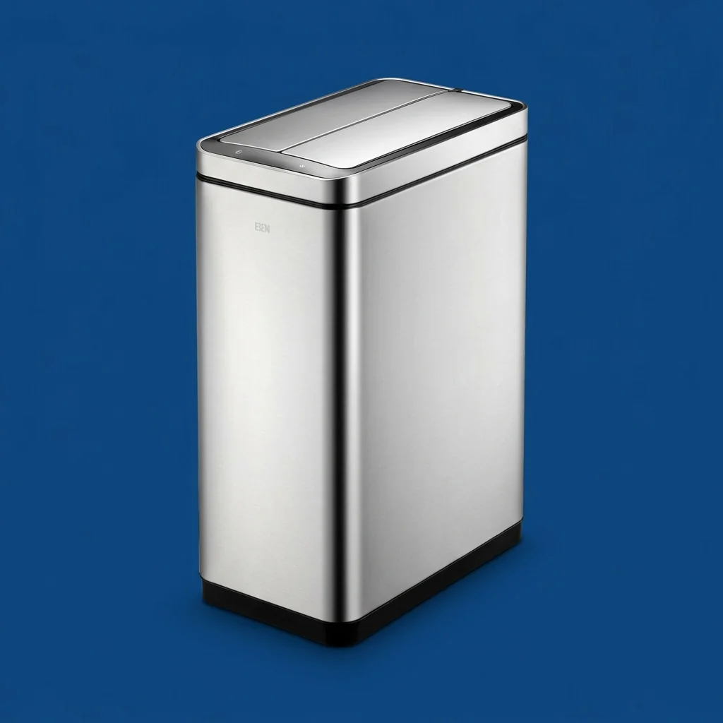 Maintaining a germ-free kitchen with a motion-sensor bin