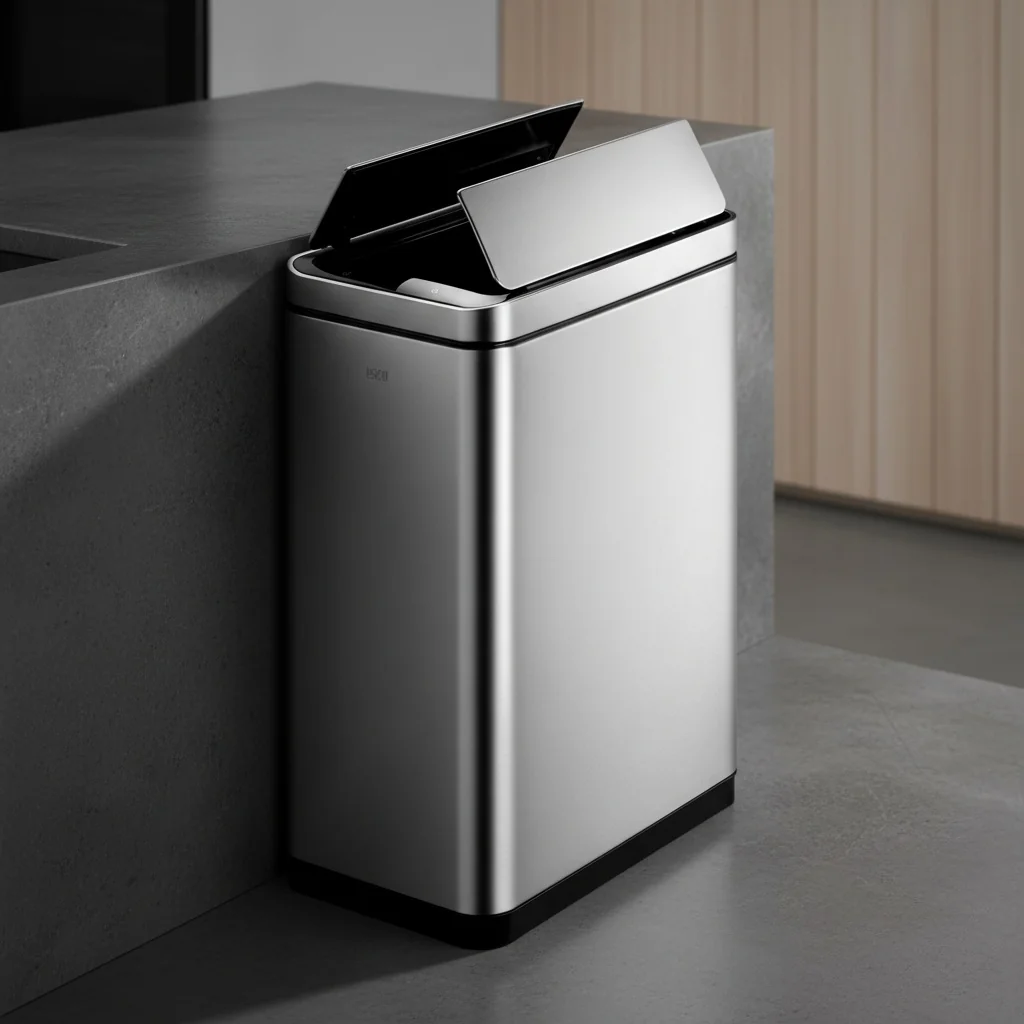 High-quality fingerprint-resistant stainless steel finish