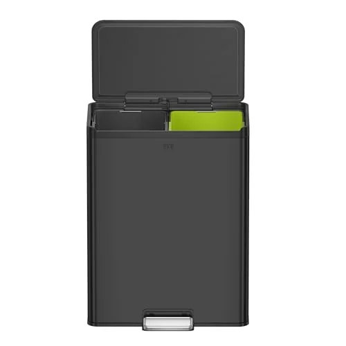 Pull-out kitchen bin mechanism