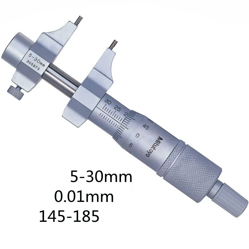 Inside micrometer proper usage demonstration