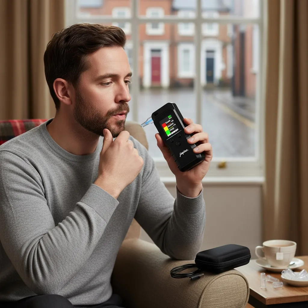Person enjoying JINPINZ in living room