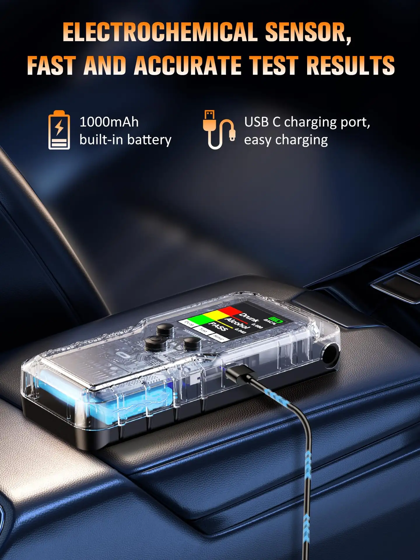 How to use breathalyzer test home kit
