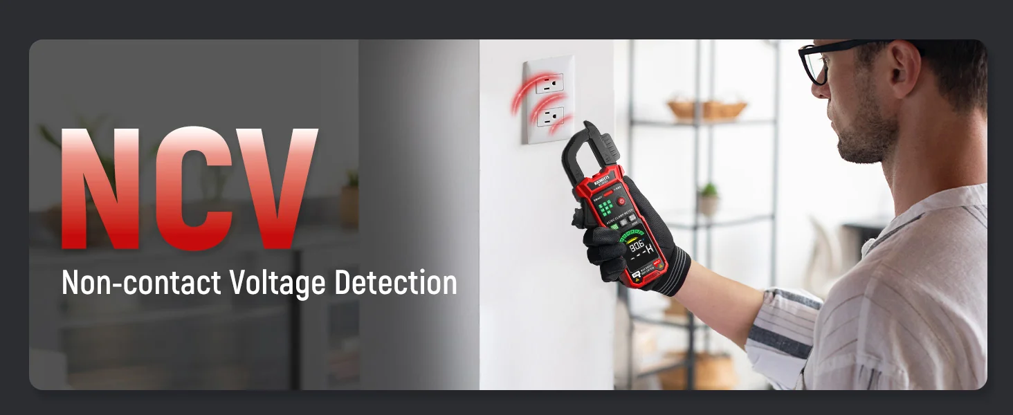 Kaiweets clamp meter and digital multimeter for professional use