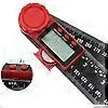 Lexivon Digital Angle Ruler showing precision measurements and locking mechanism