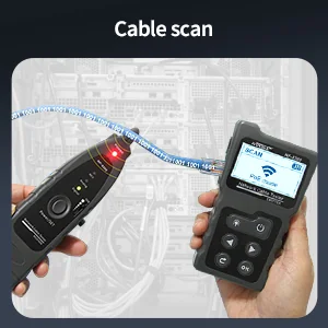 Ethernet cable tester device