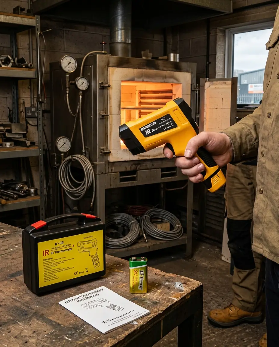 Frequently asked questions about infrared thermometer accuracy and usage.