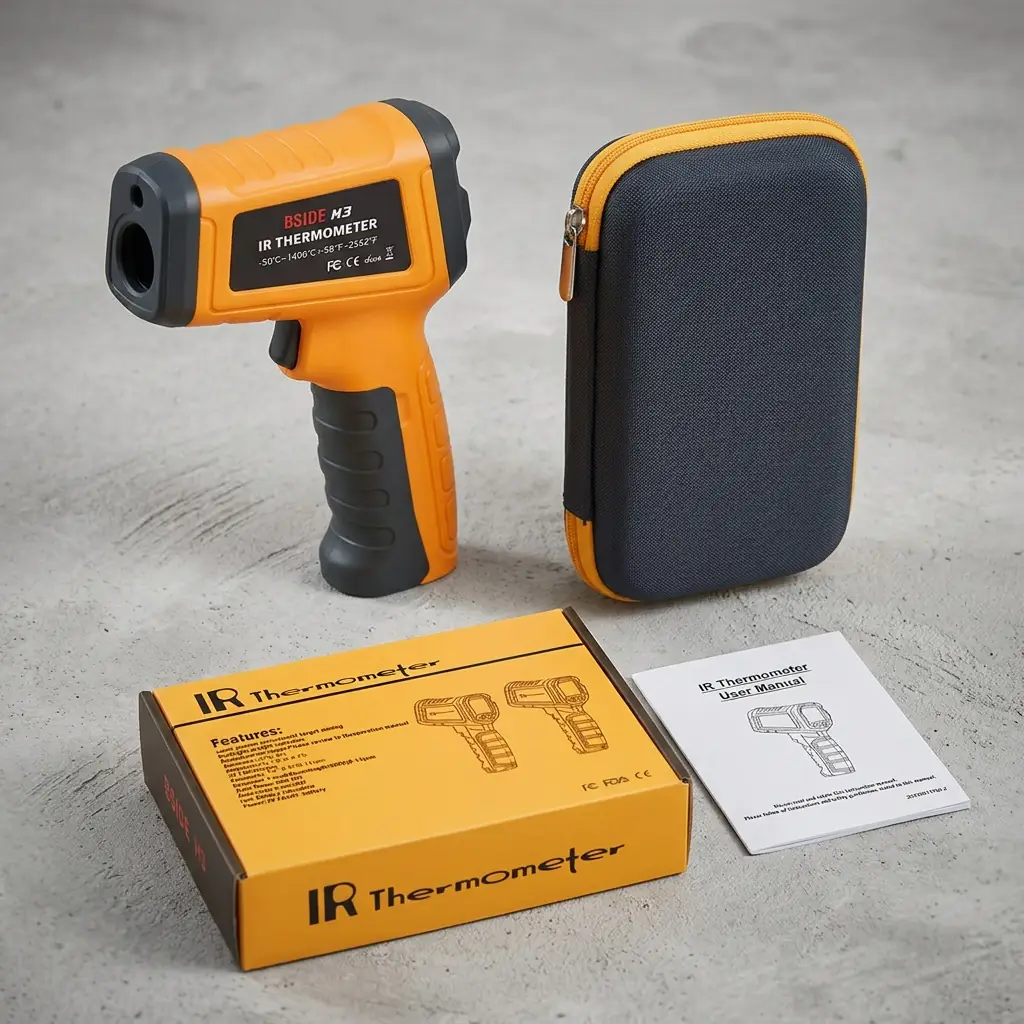 Laser tool features complying with UK safety standards