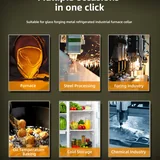 NOVATEMP industrial product showcase in workshop setting