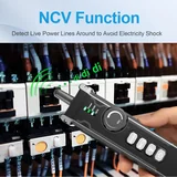 NOYAFA voltage tester at an electrical panel