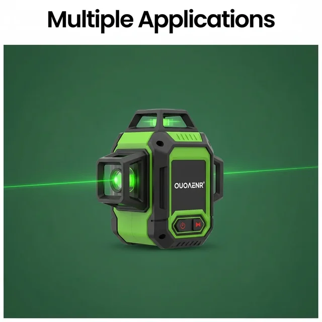 OUOAENR professional green laser level, UK manufactured precision tool
