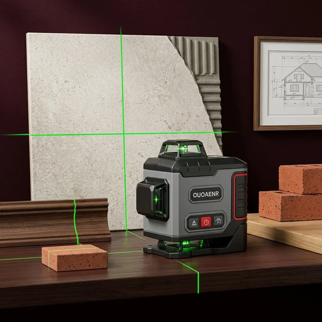 OUOAENR laser level in professional workbench setting