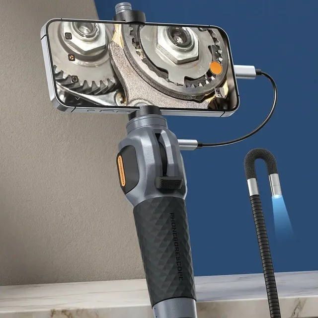 PHONEBORESCOPE inspection tool professional studio photograph showing build quality