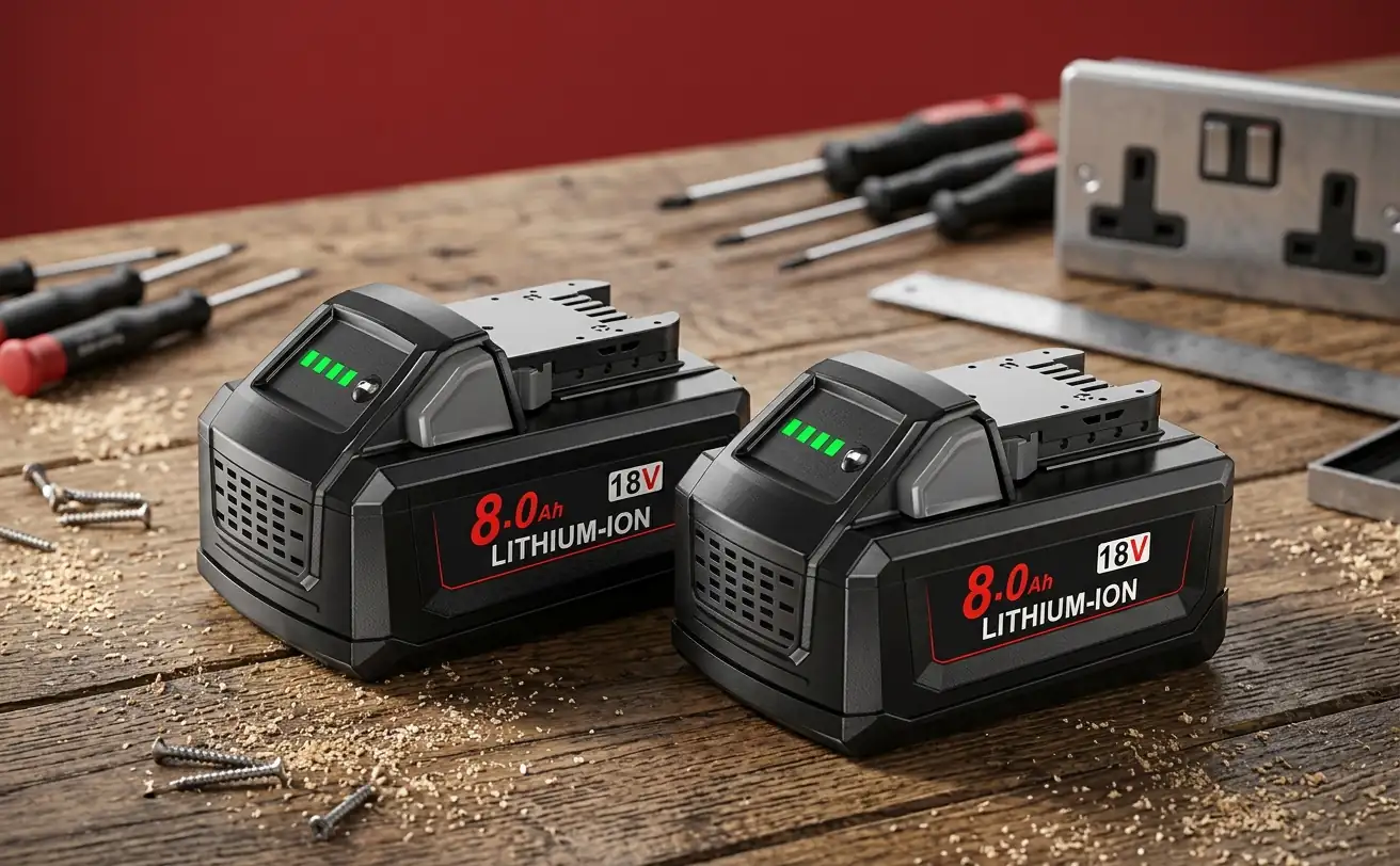 Comparison of different battery types for professional use