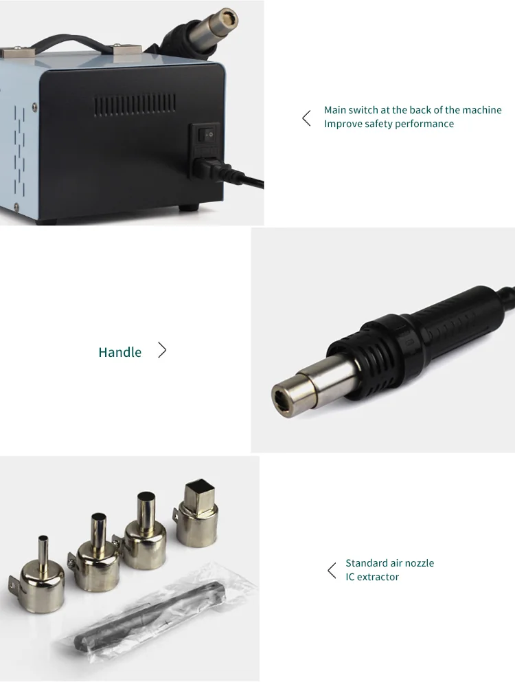 Soldering station with helping hands attachment