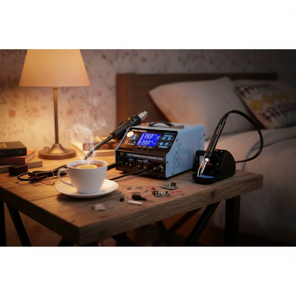 Practical application and usage of a Preciva soldering station