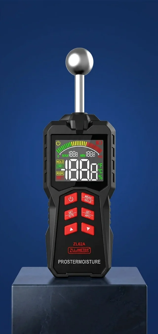 PROSTERMOISTURE moisture meter studio midday image