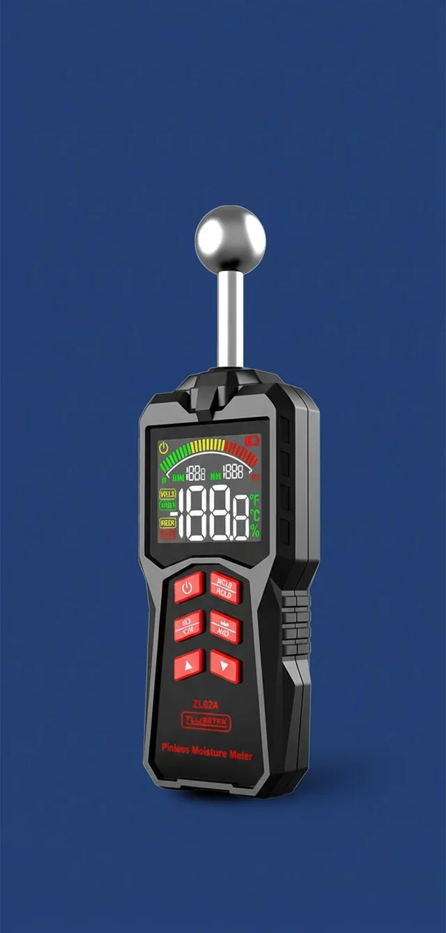 PROSTERMOISTURE moisture meter product studio promotional image