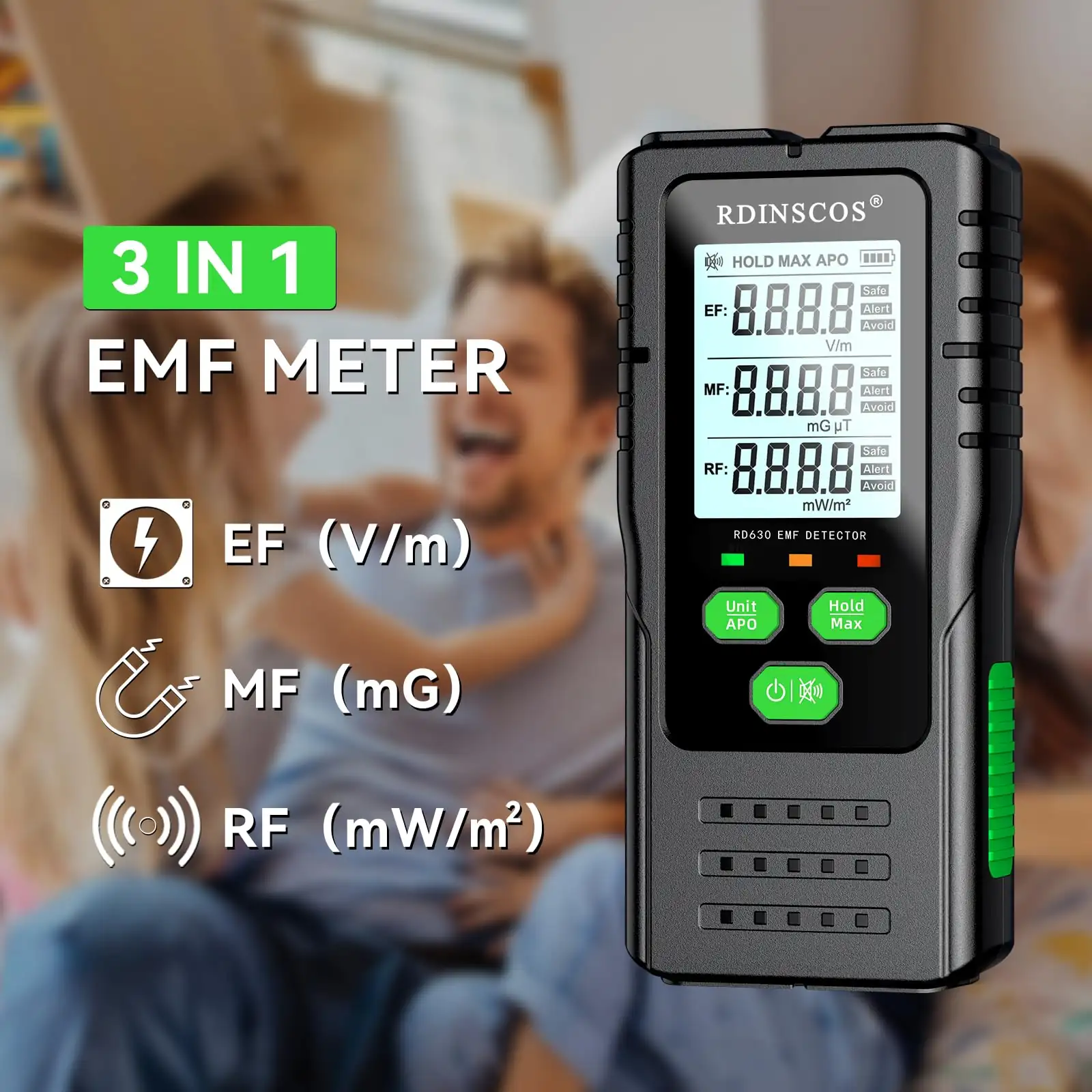 Comparison of EMF detector models