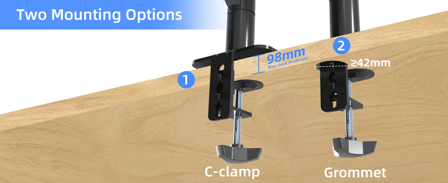 Installation components and mounting plate for SUPTEK wall arm