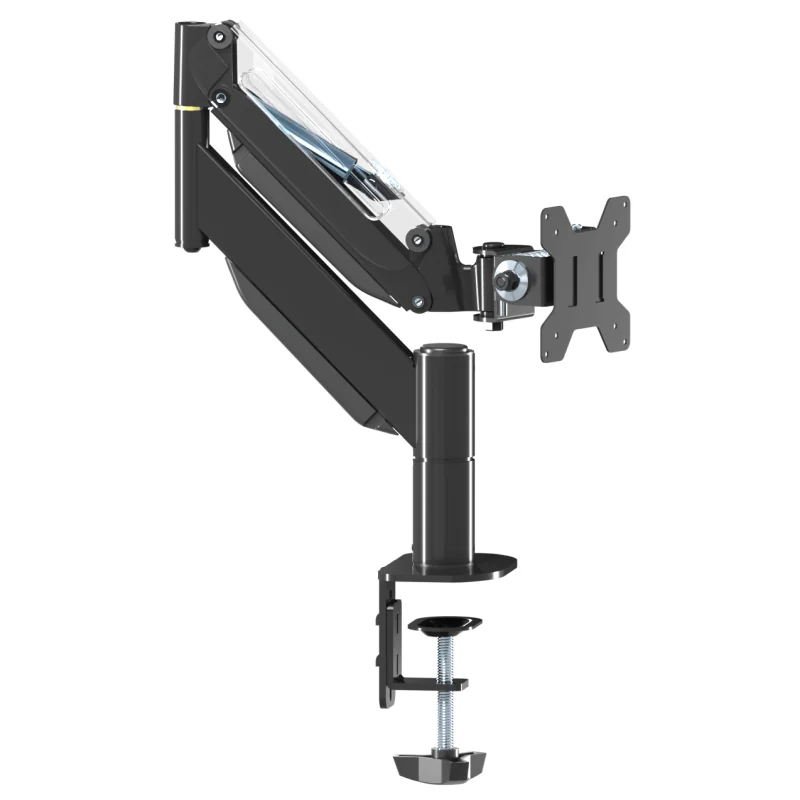 Side-by-side view of different monitor mounting hardware options.