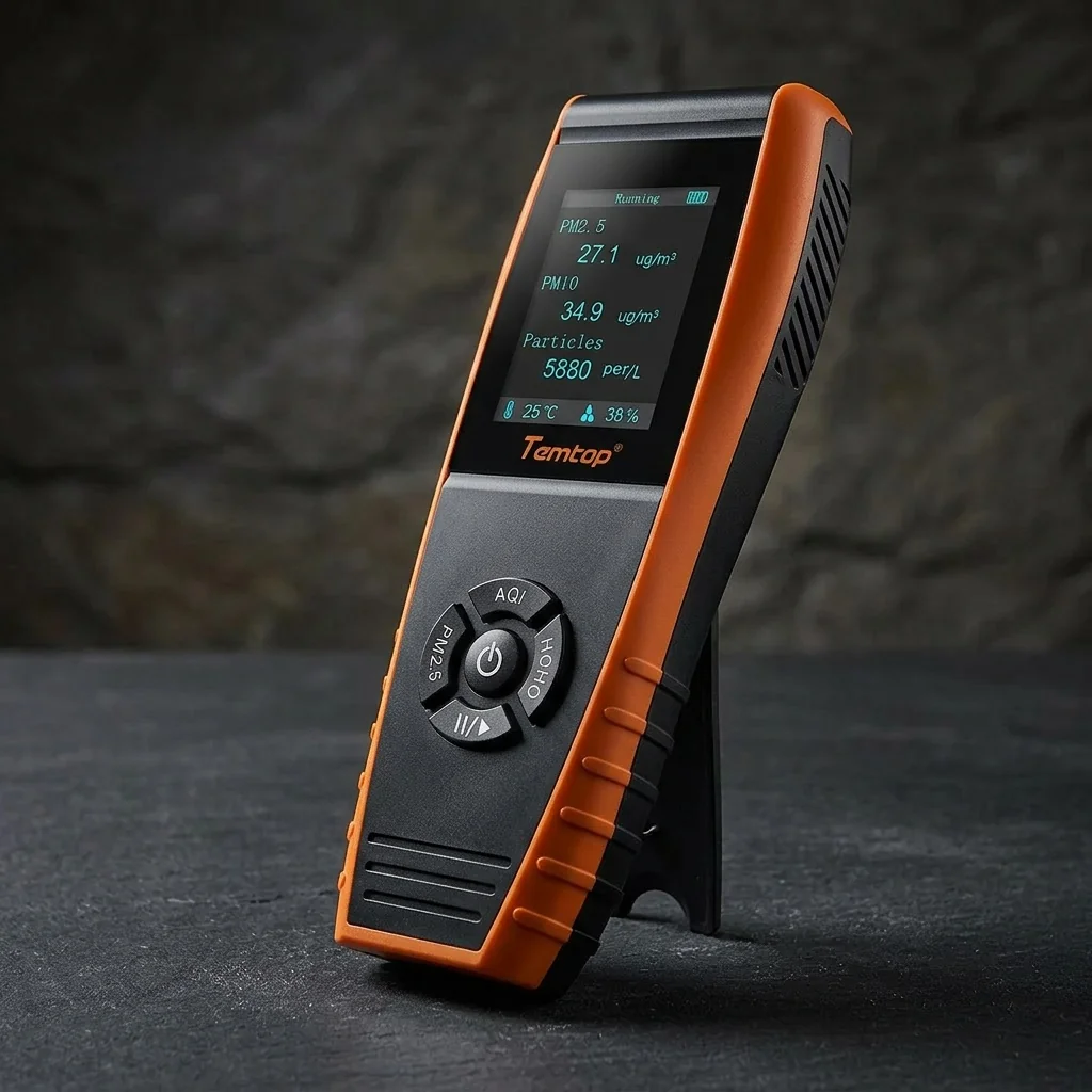 Air quality monitoring system detail