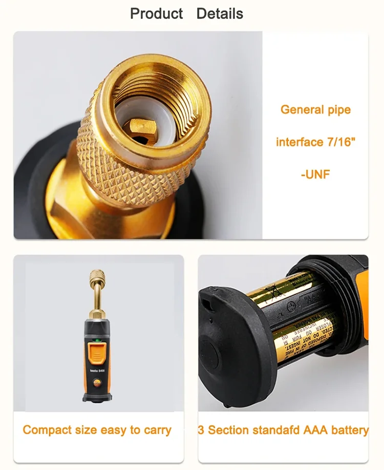 Refrigeration and diagnostic instruments for HVAC