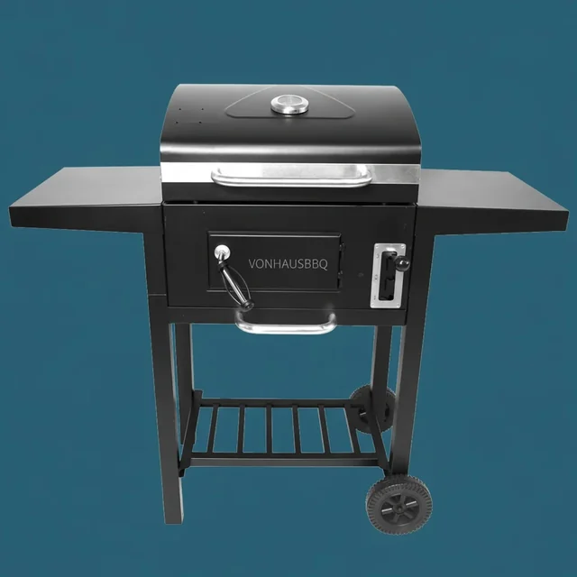 VONHAUSBBQ garden BBQ grill — professional studio shot
