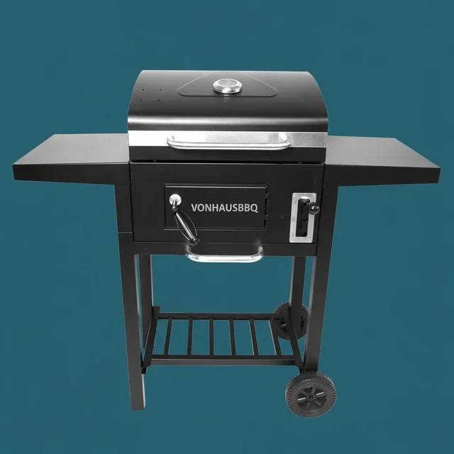 VONHAUSBBQ charcoal BBQ grill — promotional banner