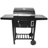VonHausBBQ charcoal barbecue grill — studio shot, front view