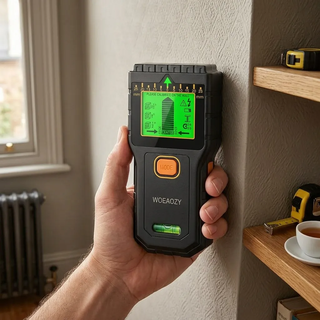 Scanning typical UK plasterboard and masonry wall types