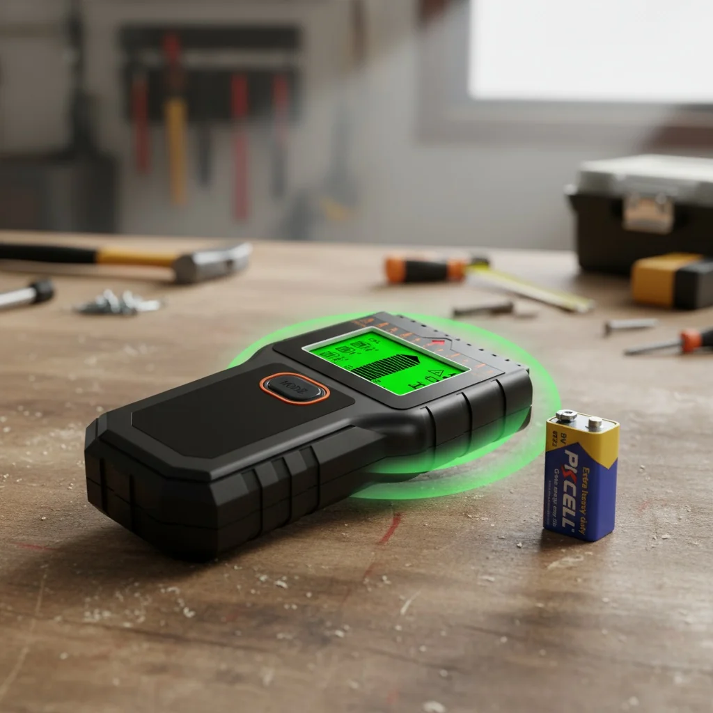 Step-by-step guide to scanning a wall for studs