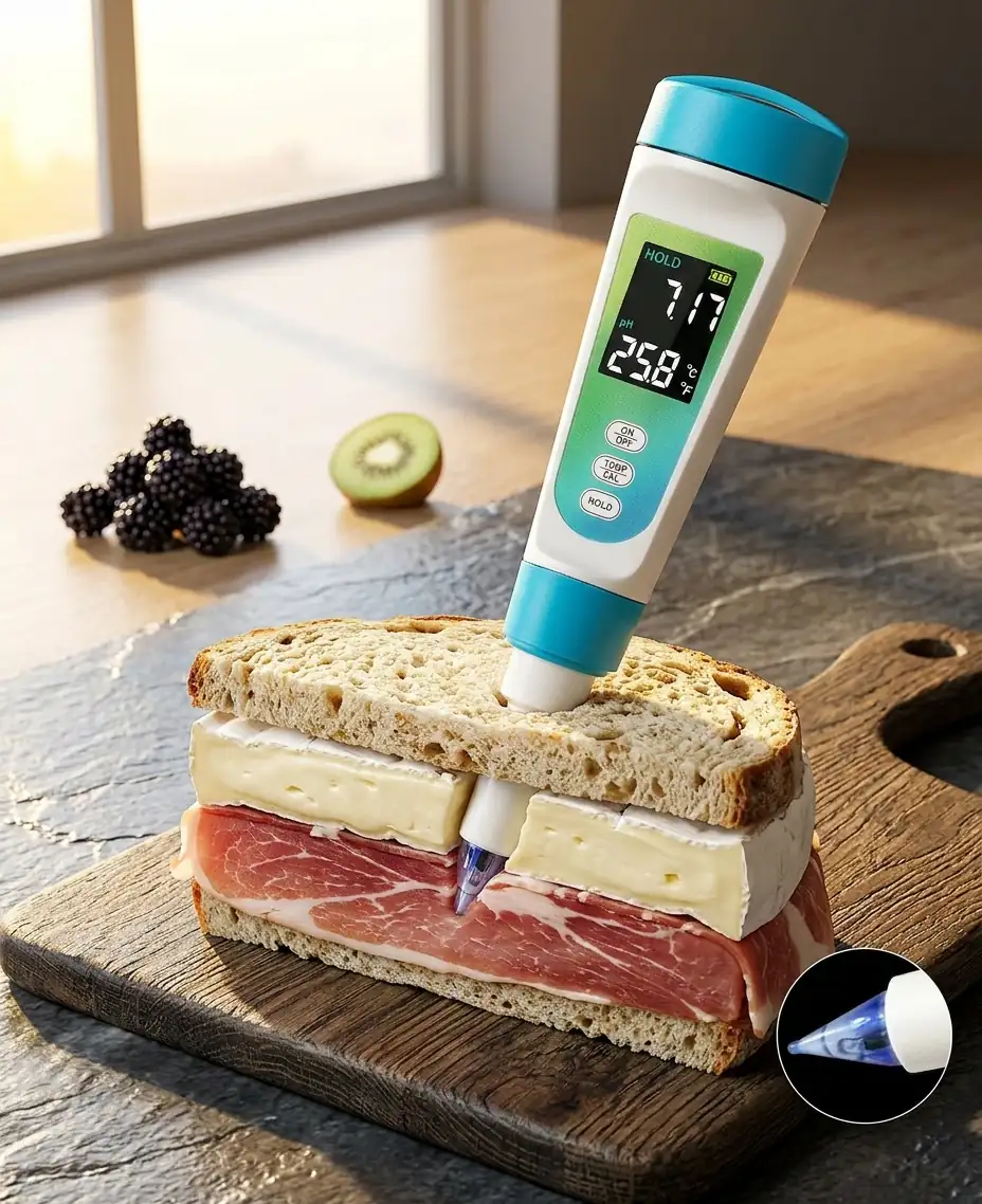 pH meter in practical application