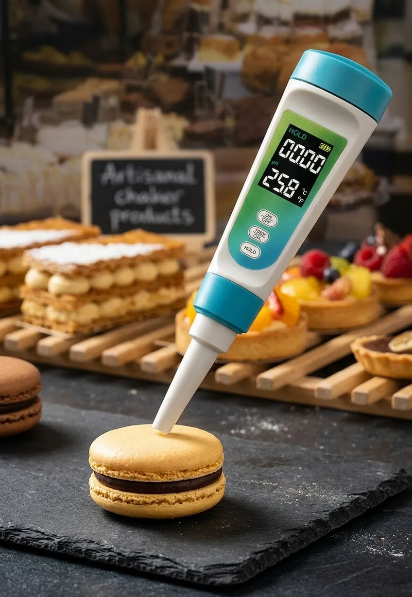 Yinmik pH Meter build quality and durability close-up