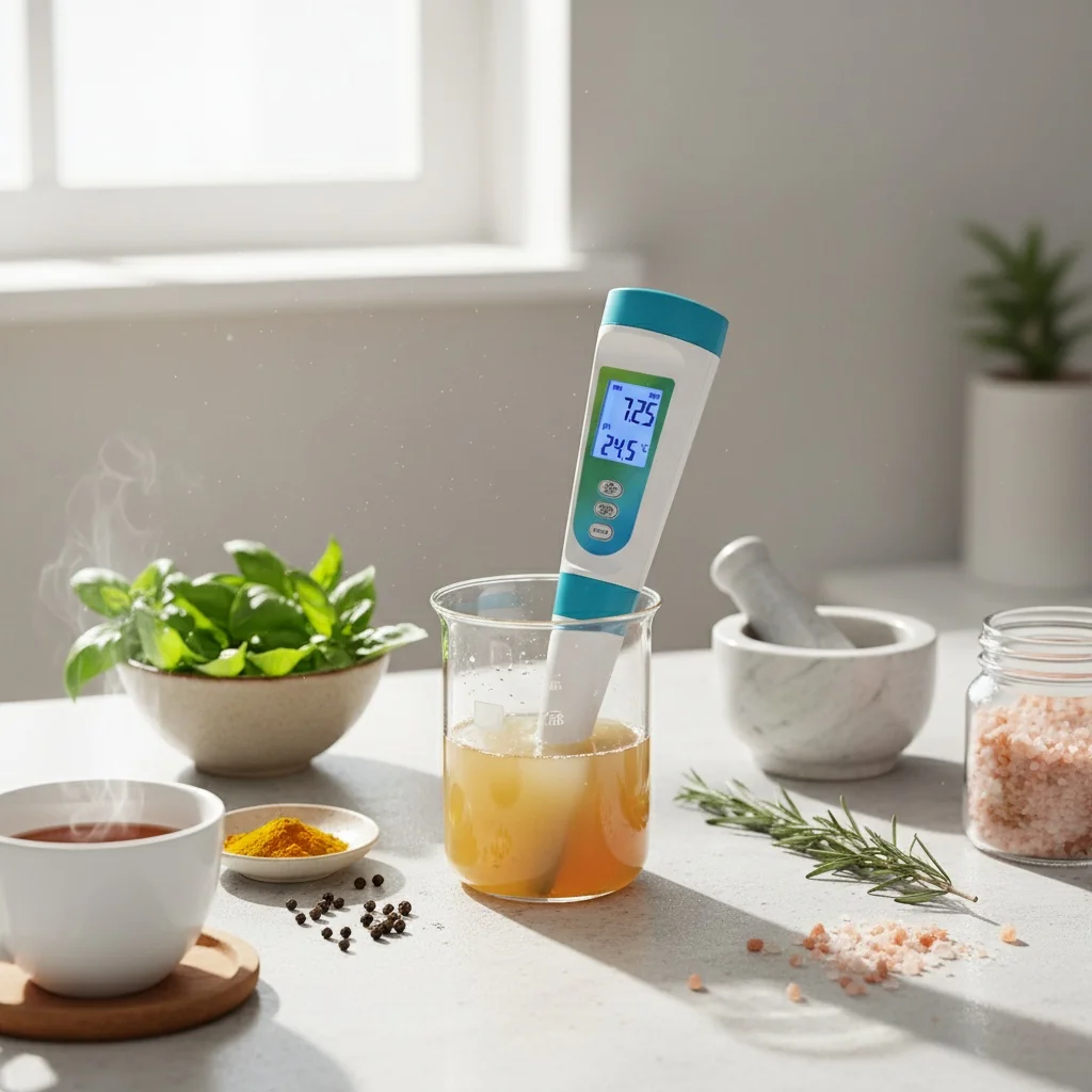 Yinmik pH Meter testing food safety and UK standards compliance