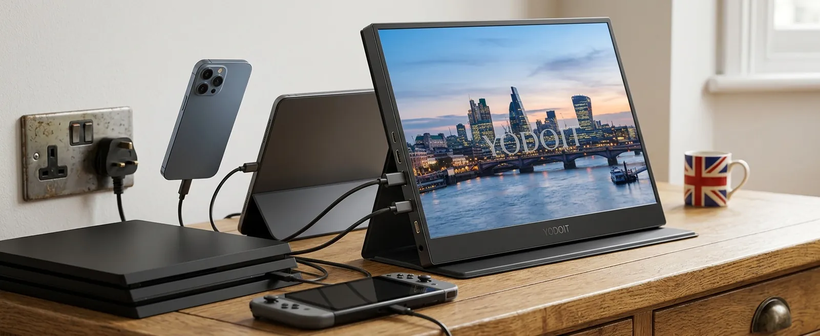 Yodoit portable monitor range lifestyle display