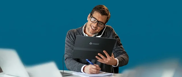 YODOIT tablet in professional office setting — office essentials category