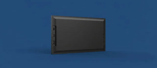 YODOIT black device on blue background — accessories category