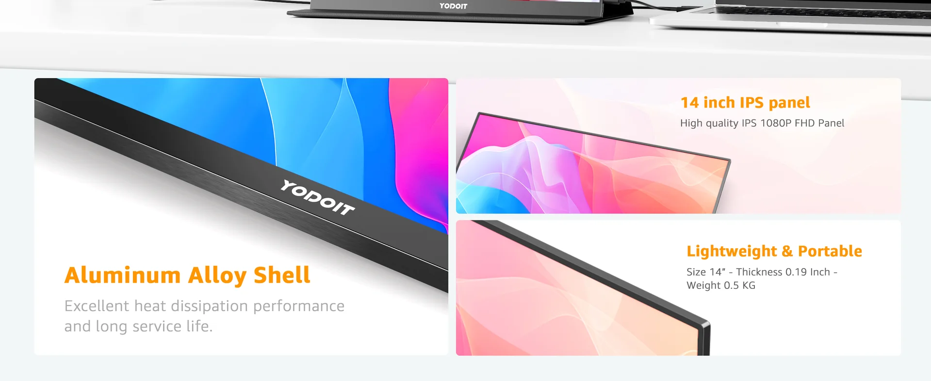 Yodoit portable monitor troubleshooting