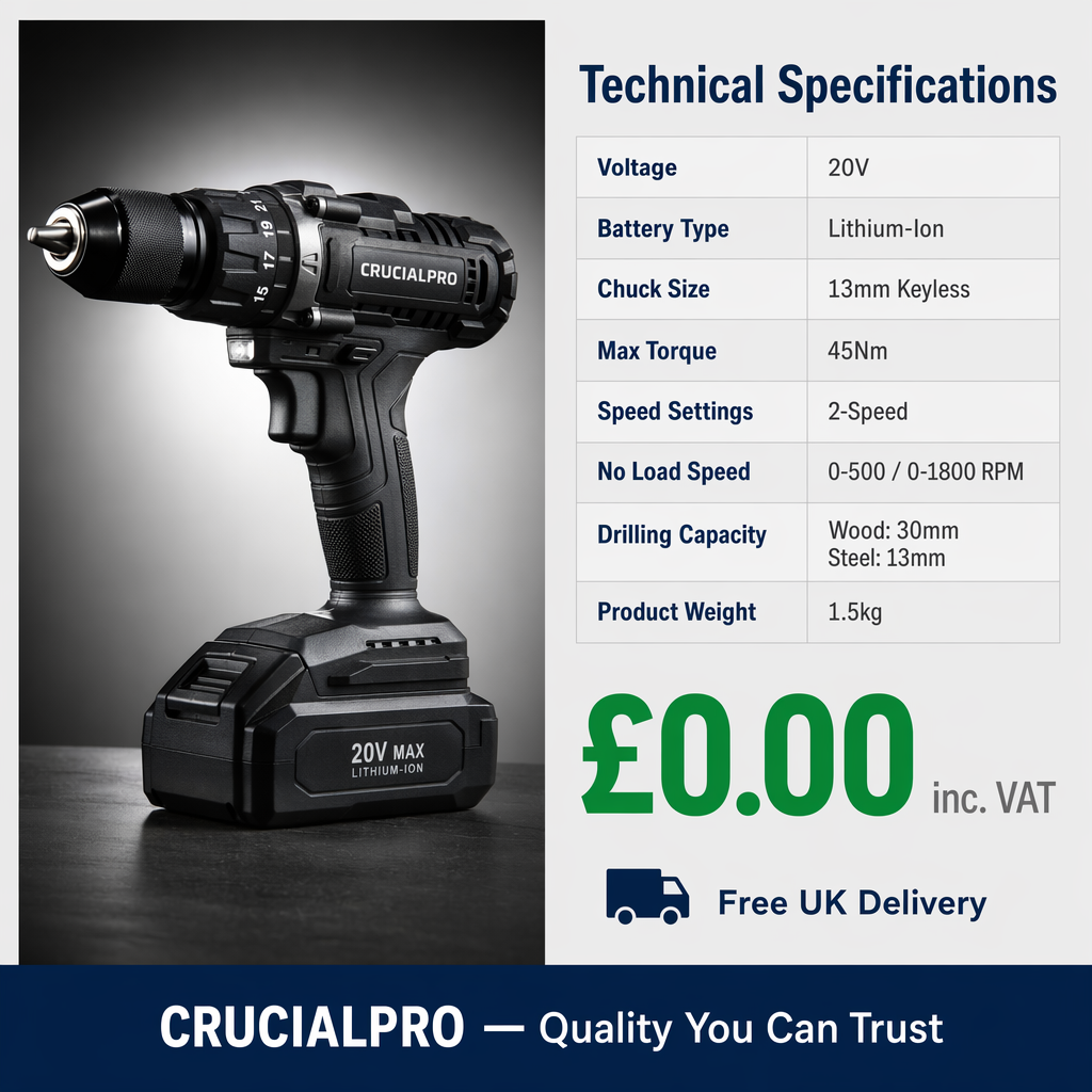 CrucialPro specifications comparison