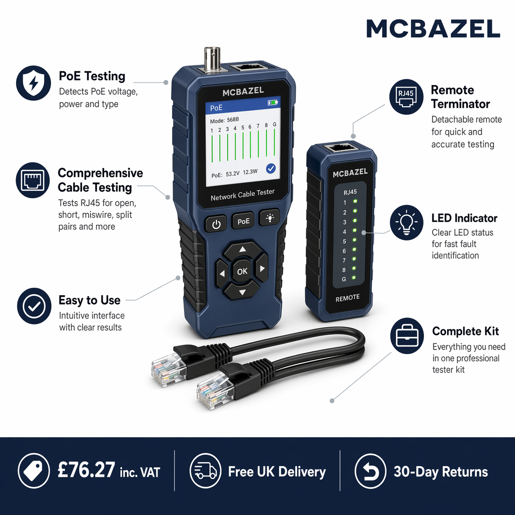 Mcbazel feature callout infographic