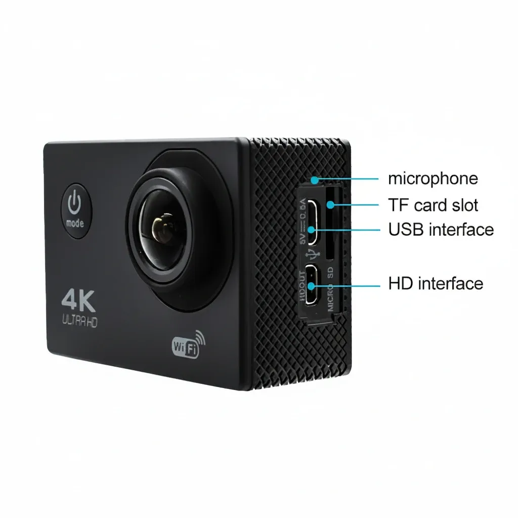 Budget action camera vs premium brand comparison
