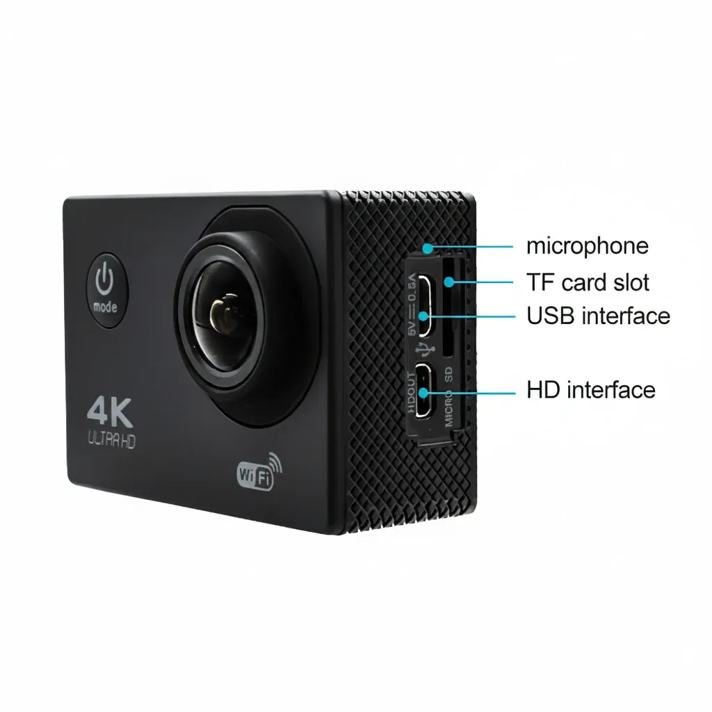 Comparison of budget 4K underwater camera models